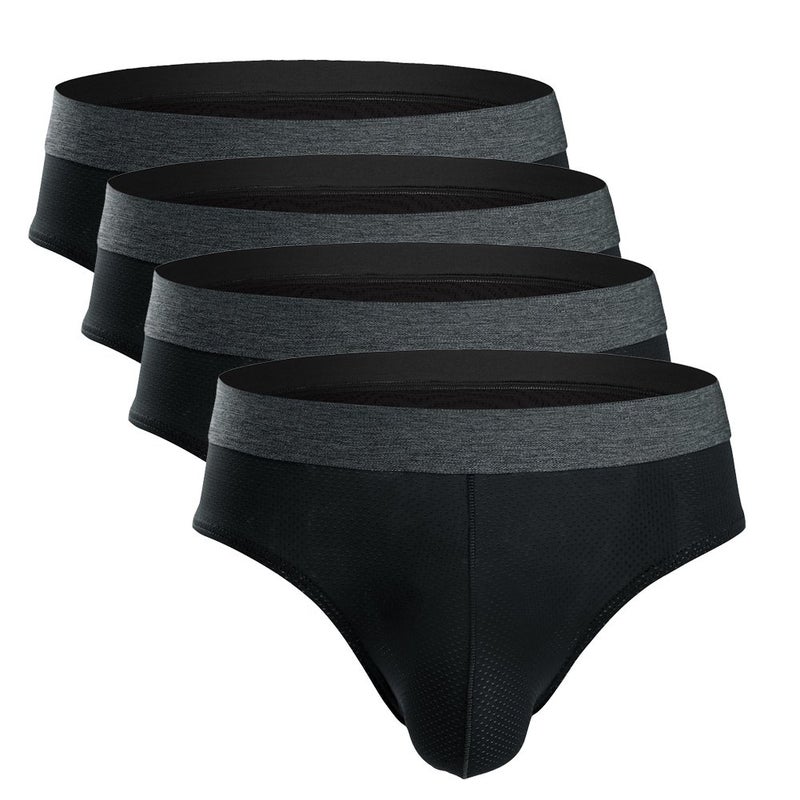 Summer Code Mens Micro Mesh Briefs Comfortable Bulge Pouch Underwear - Image 1
